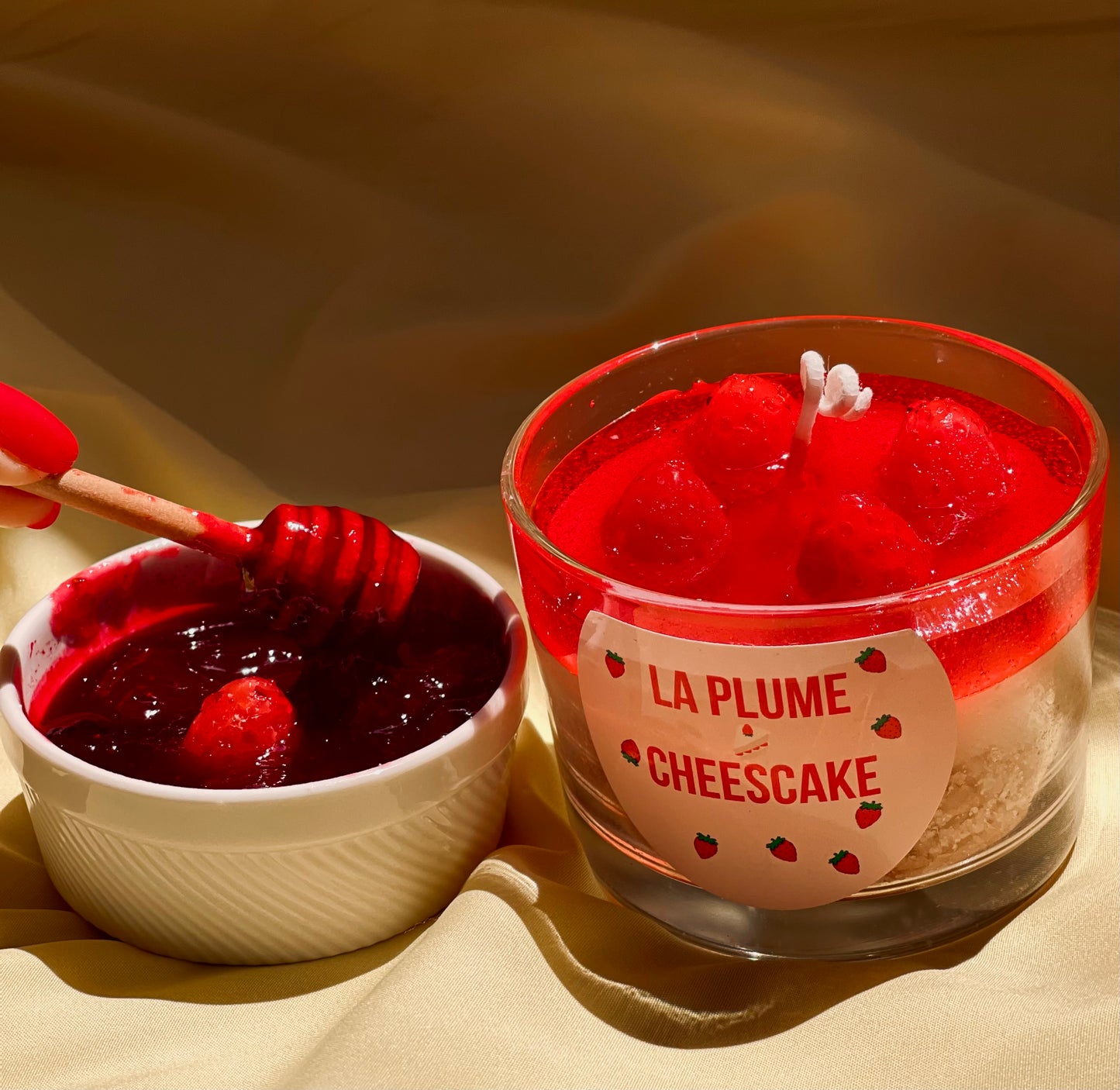 Cheesecake Candle