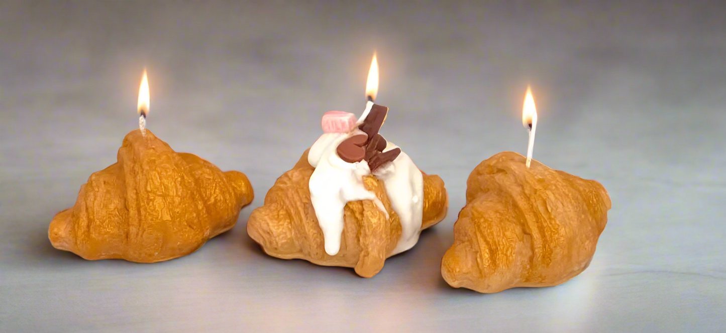 Croissant Candle