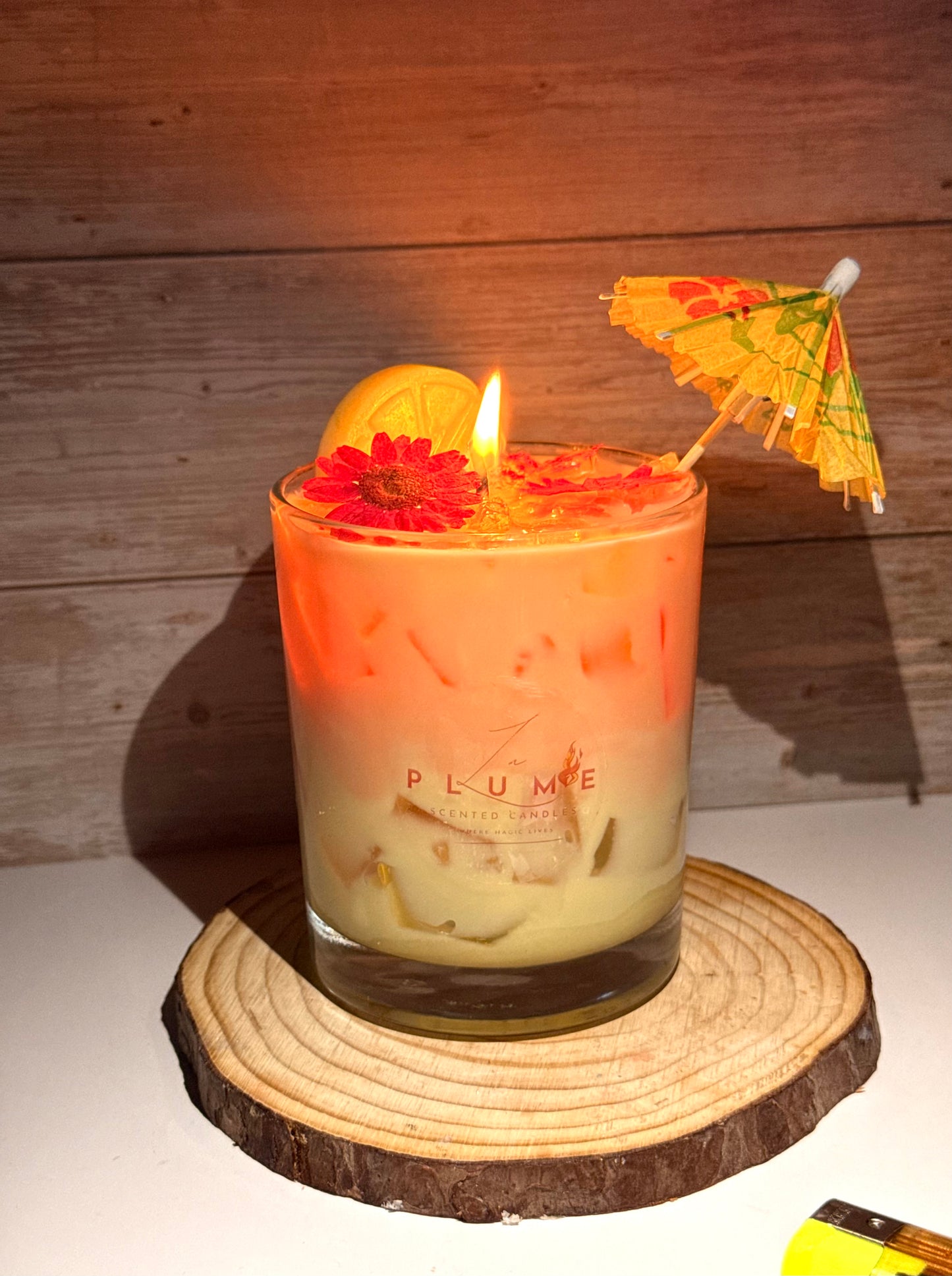 Summer Cocktail Candle