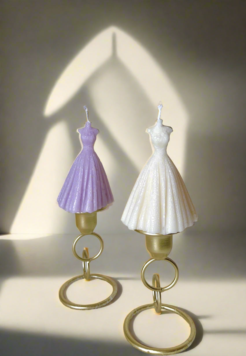 Wedding Dress Candle