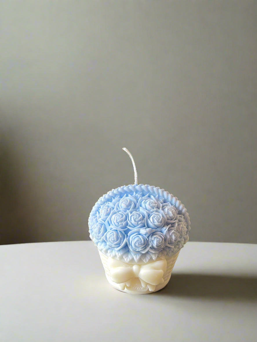 Flower Basket Candle