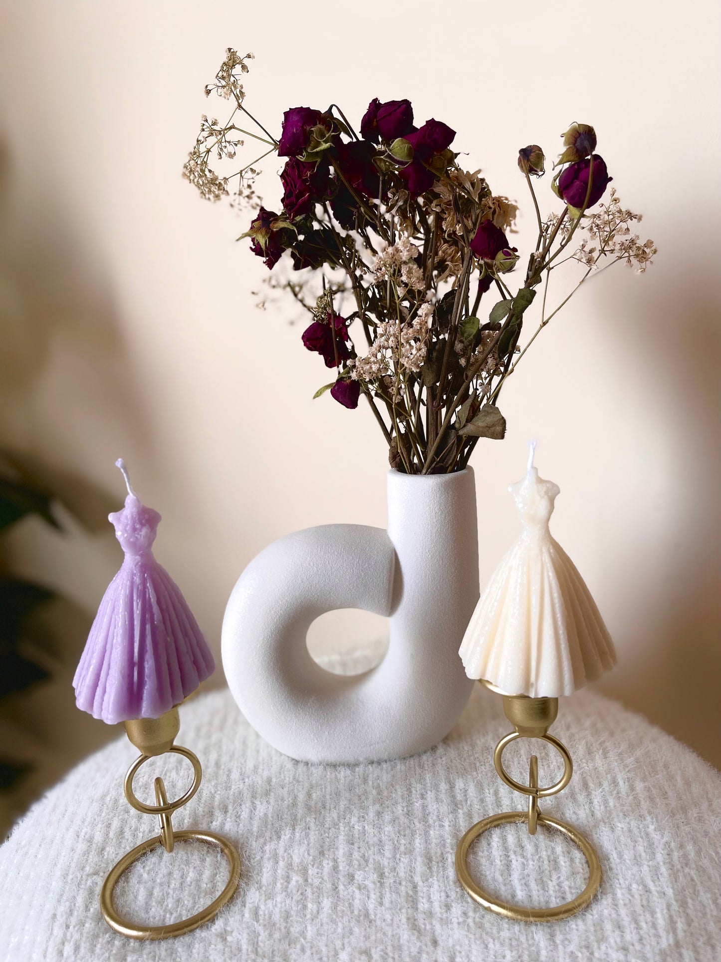Wedding Dress Candle