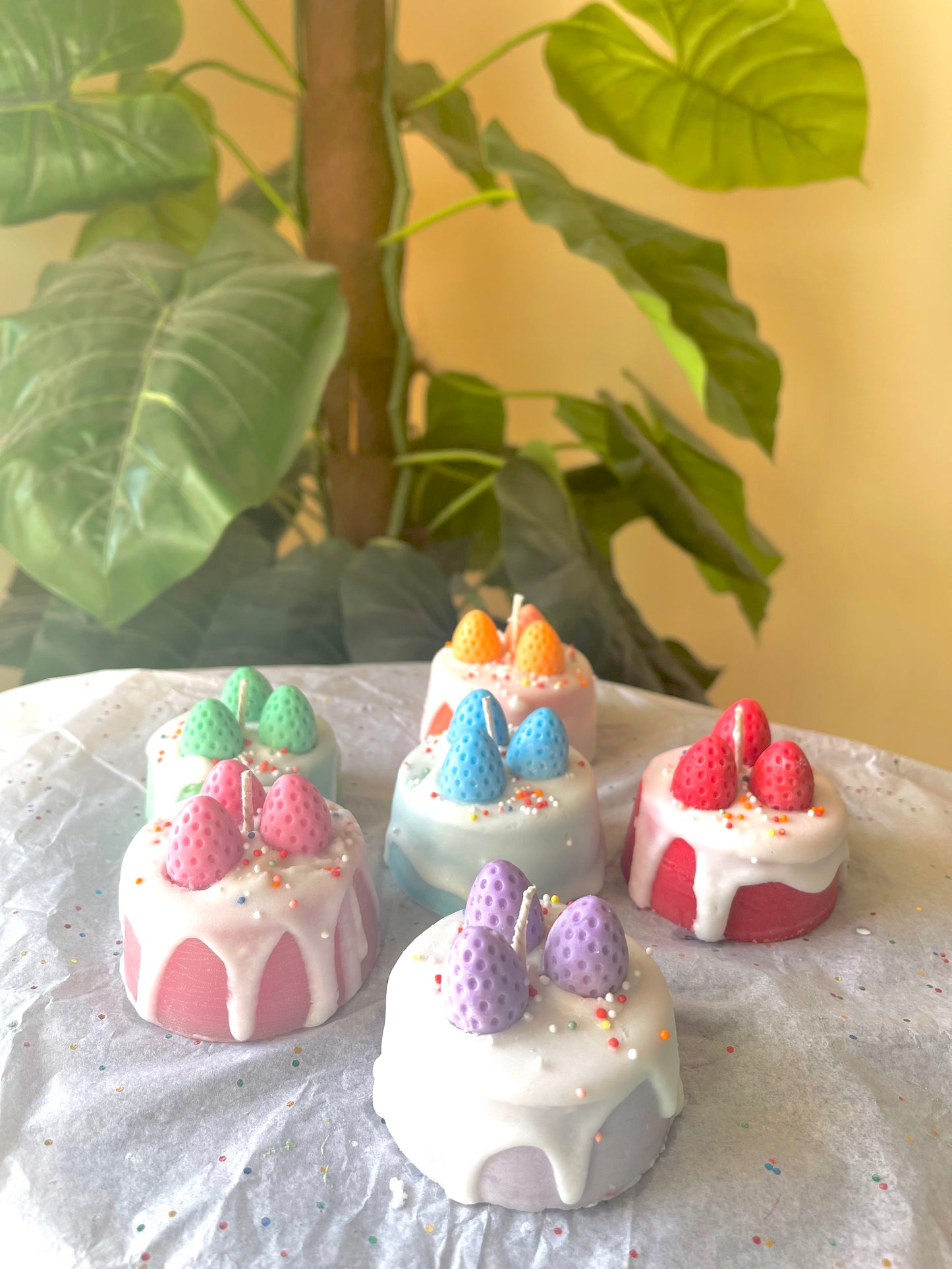 Mini Cake Candle
