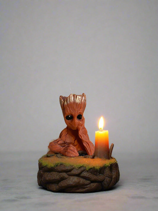 Baby Groot Candle