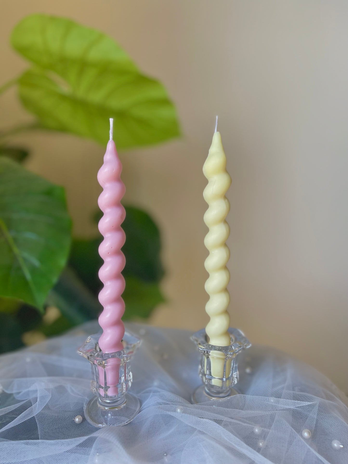 Spiral Pillar Candle