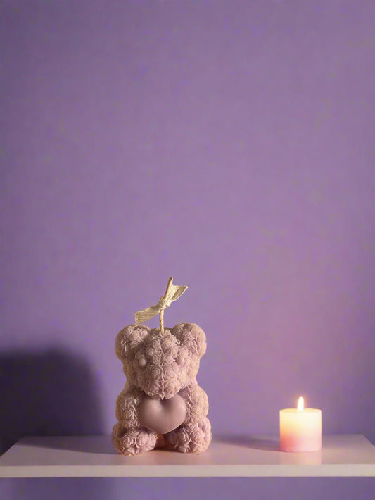 Teddy Bear Candle (Small)