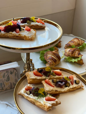 Bridal shower candle making party in Dubai including food and drinks