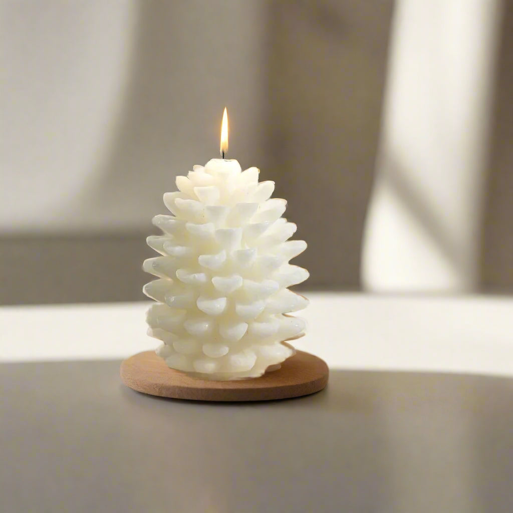 Pine Cone Candle