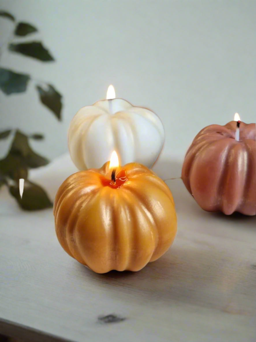 pumpkin scented candles