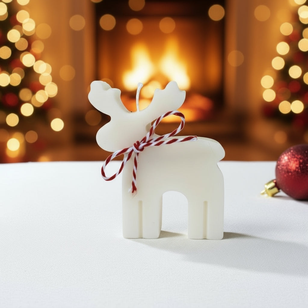 Reindeer Candle
