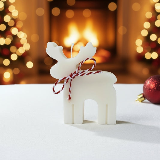 Reindeer Candle
