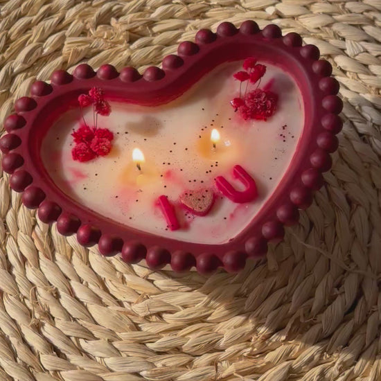 valentines day candle