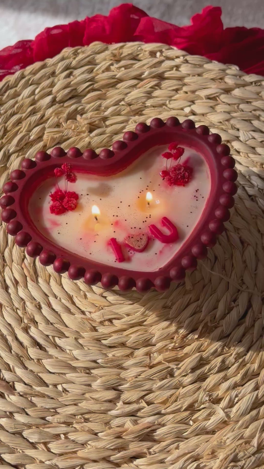  valentines day candle